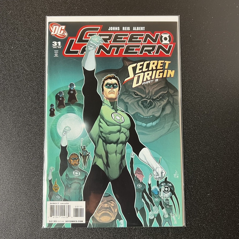 Green Lantern #31 Secret Origin Part 3 2008 DC Comics